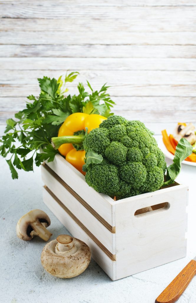 raw vegetables